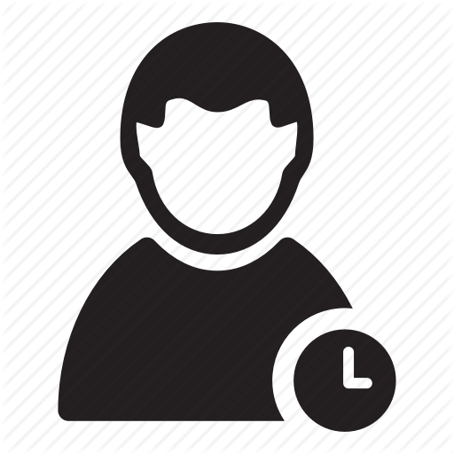 512x512 Clock, Limited, Man, Temporary, Time, Users Icon