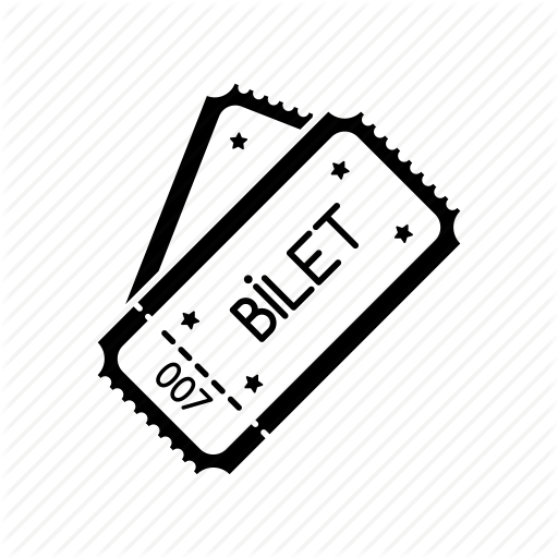 512x512 Cinema, Entertainment, Film, Movie, Theater, Ticket Icon