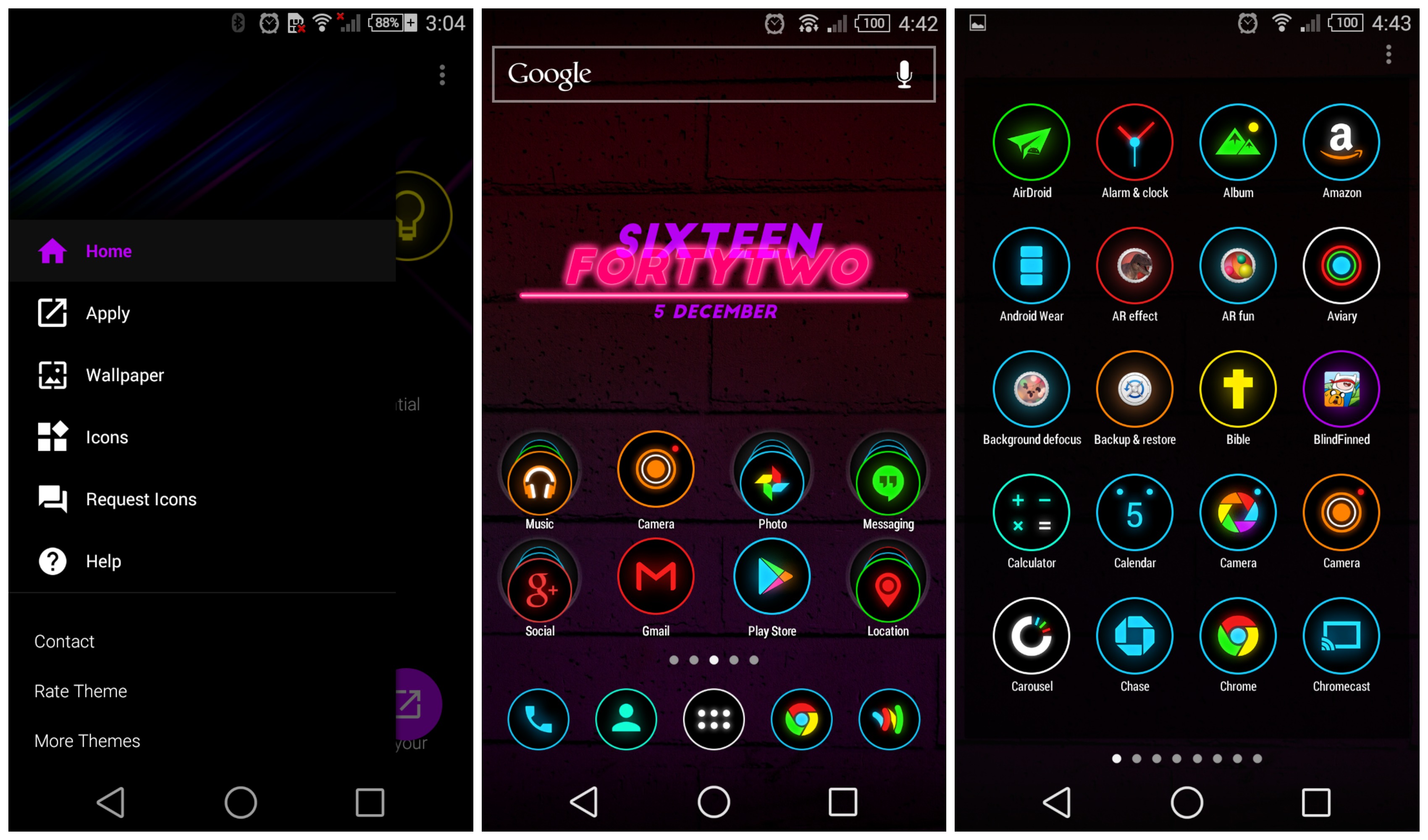 3400x2000 Neonex Brings Some Nostalgia To Your Android Home Screen