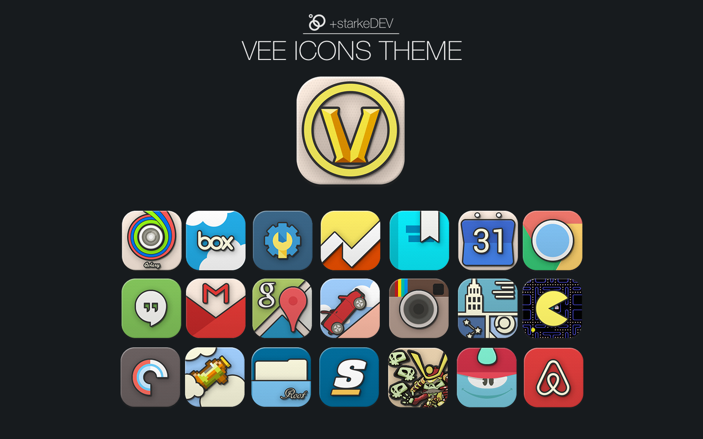 1440x900 Vee Icons Theme Apk