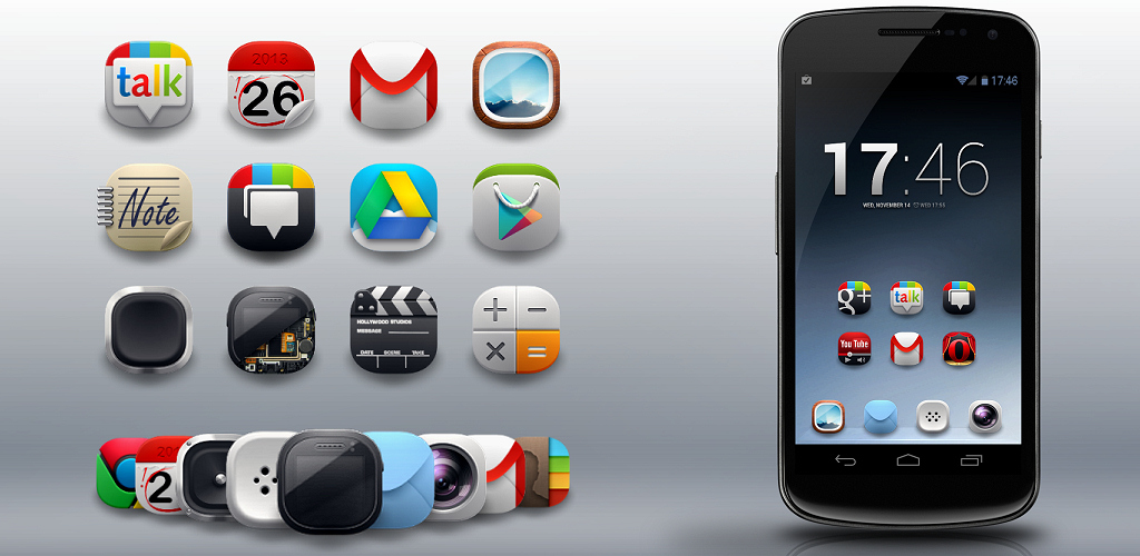 1024x500 Android Icon Theme Packs Images