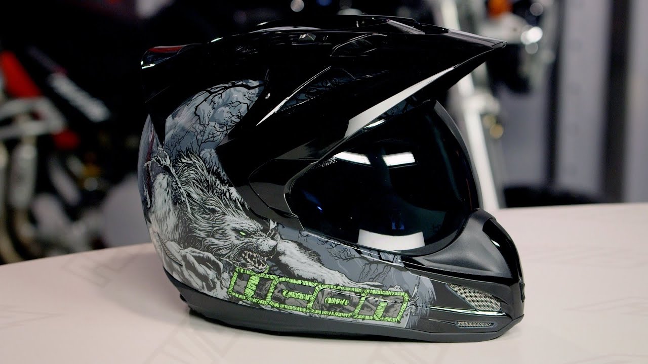 1280x720 Icon Variant Thriller Helmet Review