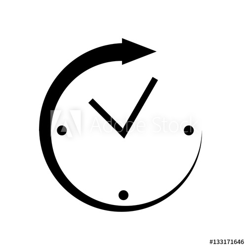 500x500 Clock Watch Ticker Vector Icon