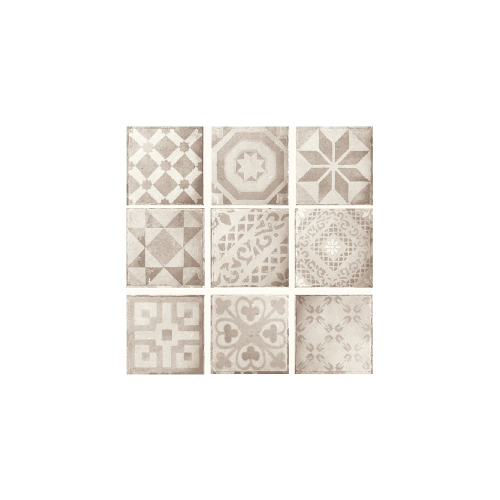 1000x1000 Icon Tiny Decor White X Wall Tile