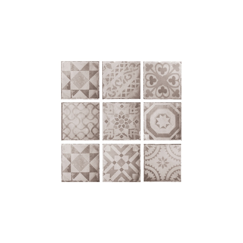 1000x1000 Icon Tiny Decor Grey X Wall Tile