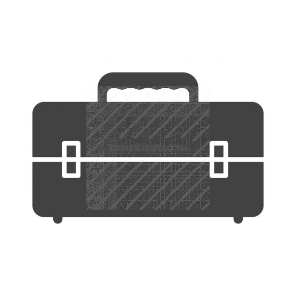 600x600 Toolbox Glyph Icon