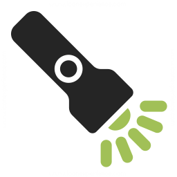 256x256 Flashlight Icon Iconexperience