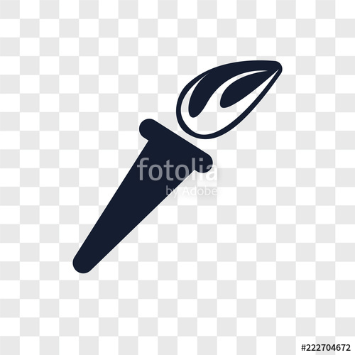 500x500 Torch Icons Isolated On Transparent Background Modern