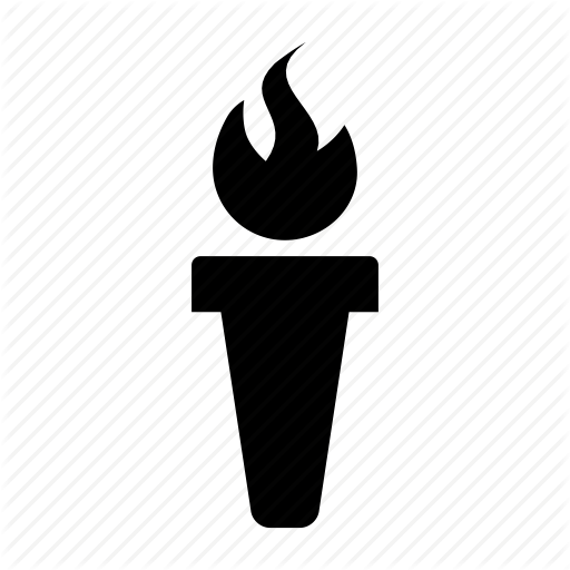 512x512 Burn, Flame, Light, Olimpics, Torch Icon