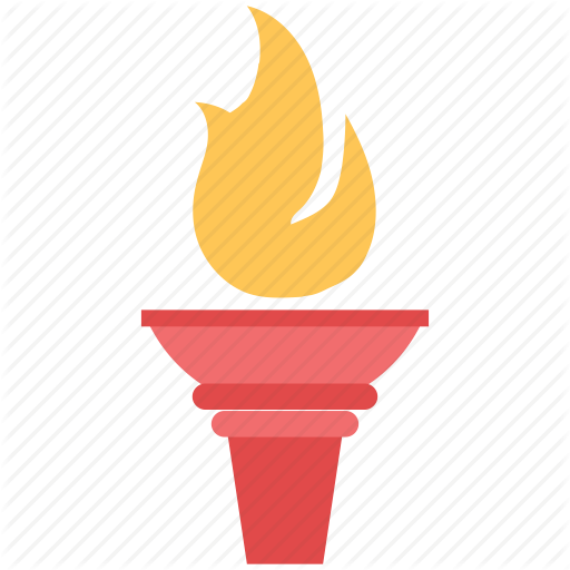 512x512 Fire, Flame, Olympic Fire, Olympic Torch, Torch Fire Icon