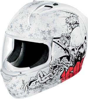 300x338 Icon Alliance Torrent Motorcycle Helmet Charcoal Or White