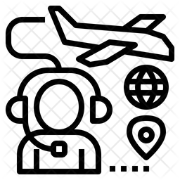 256x256 Tour Operator Icon Of Line Style