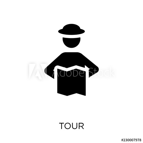500x500 Tour Icon Tour Symbol Design From Museum Collection