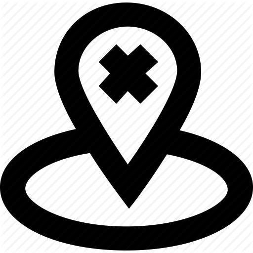 512x512 Gps, Remove, Remove Location, Tracker Icon