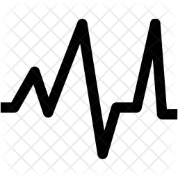 256x256 Heart, Rate, Tracker, Heartbeat Icon Of Glyph Style