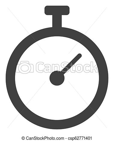 379x470 Raster Time Tracker Flat Icon Symbol Time Tracker Icon On A White