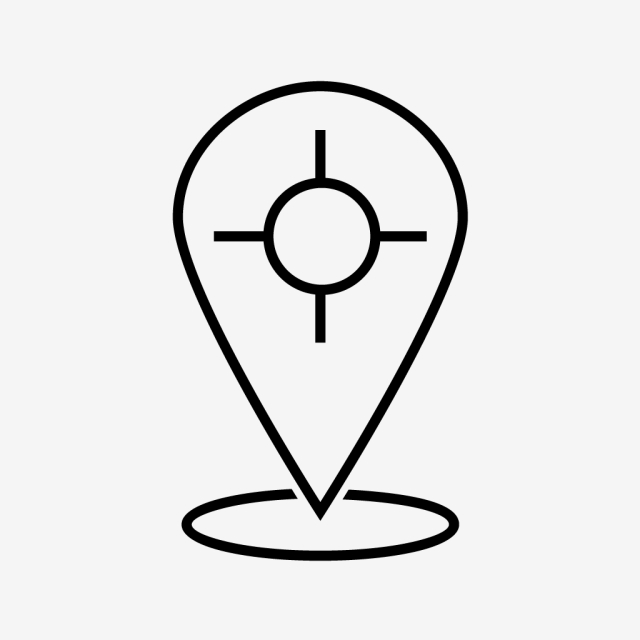 640x640 Tracker Line Black Icon, Tracker, Track, Line Png And Vector