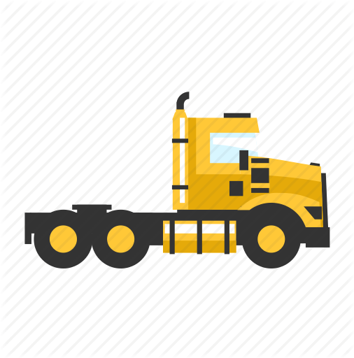 506x512 Cargo, Road, Semi, Tractor, Trailer, Transport, Truck Icon
