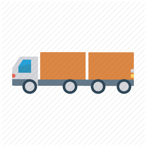 512x512 Auto, Double, Heavy, Trailer, Transport, Travel, Vehicle Icon