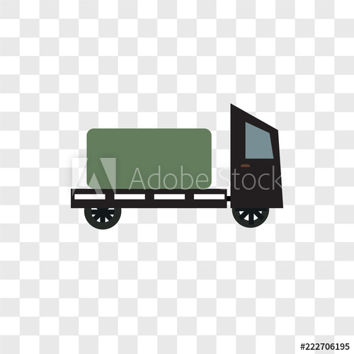 500x500 Trailer Icons Isolated On Transparent Background Modern