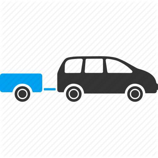 512x512 Car Trailer, Caravan, Transport, Transportation, Travel, Vacation