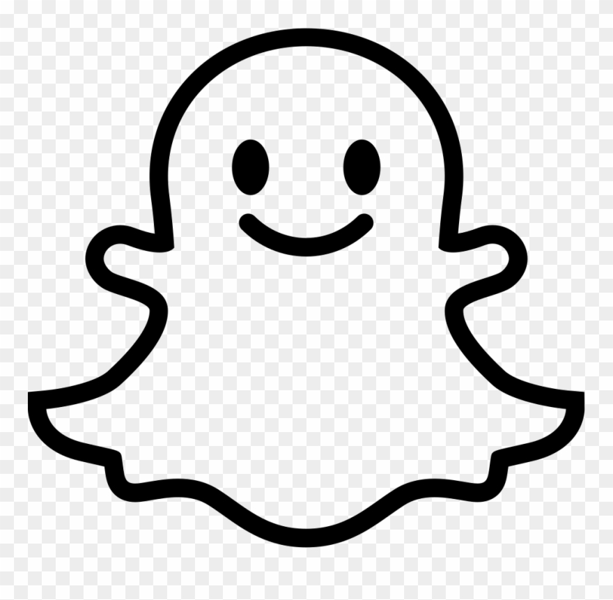 880x861 Free Snapchat Icon Transparent Background Download