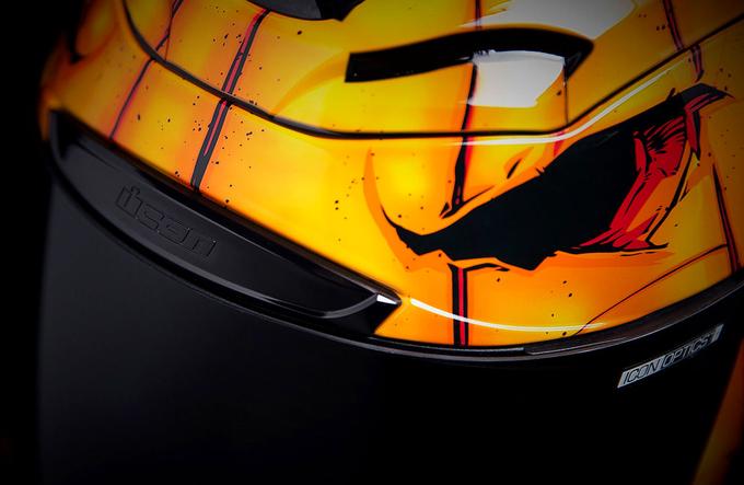 680x443 Icon Airmada Trick Or Street, Integral Helmet