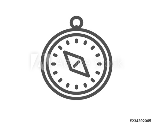 Travel Compass Line Icon Trip Sign Holidays Symbol Quality 500x405 Travel Compass Line Icon Trip Sign Holidays Symbol Quality