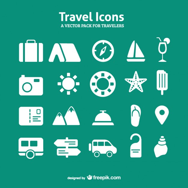 Travel Icons Set Vector Free Download 626x626 Travel Icons Set Vector Free Download