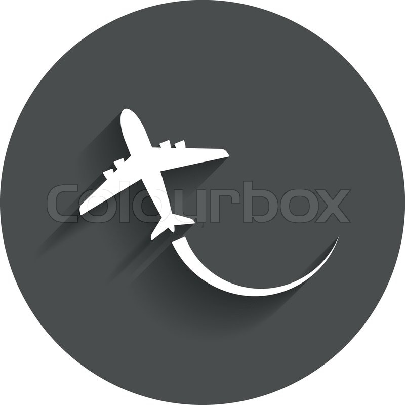 Airplane Sign Icon Travel Trip Stock Vector Colourbox 800x800 Airplane Sign Icon Travel Trip Stock Vector Colourbox