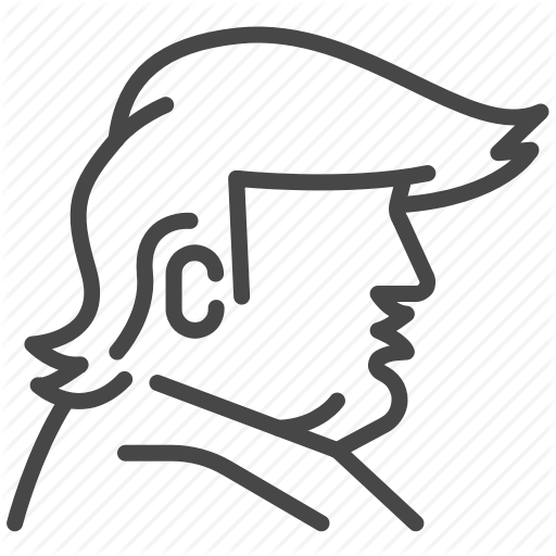 512x512 Donald, Fat, Man, Political, President, Trade War, Trump Icon