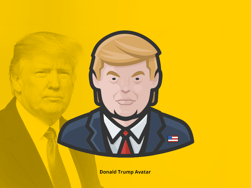 800x600 Donald Trump Avatar Icon