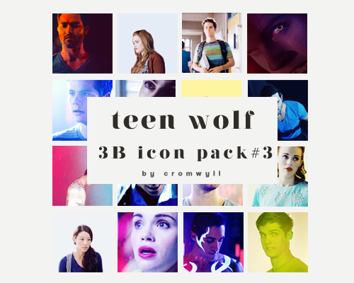 500x400 Teen Wolf Icon Pack