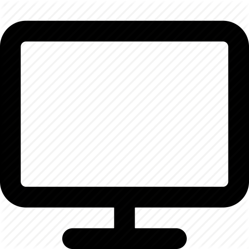 512x512 Monitor, Screen, Smart Tv, Television, Tv Icon