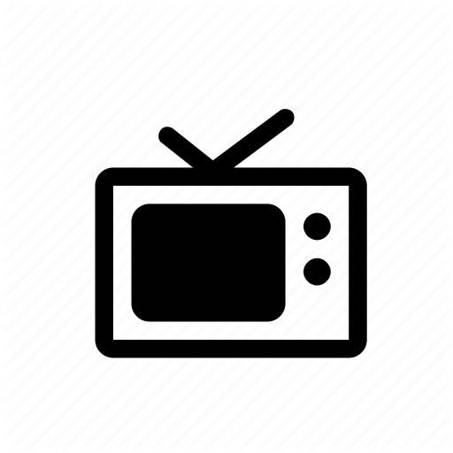 512x512 Old School Tv, Television, Tv, Tv Set, Tv Show Icon