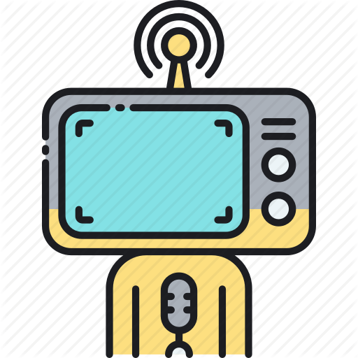 512x512 Broadcast, Television, Tv, Tv Broadcast, Tv Channel Icon