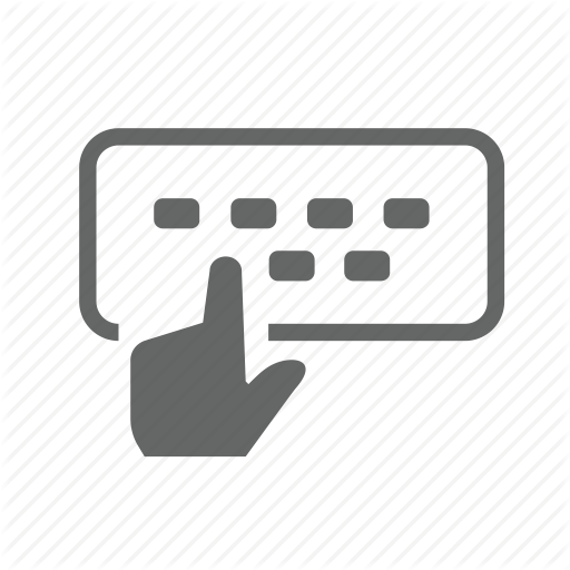 512x512 Buttons, Enter, Hand, Keyboard, Press, Type, Typing Icon
