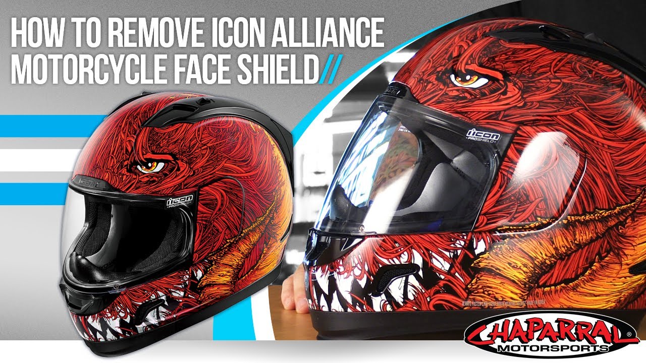 1280x720 How To Change The Face Shield On Icon Alliance Motorcycle Helmet