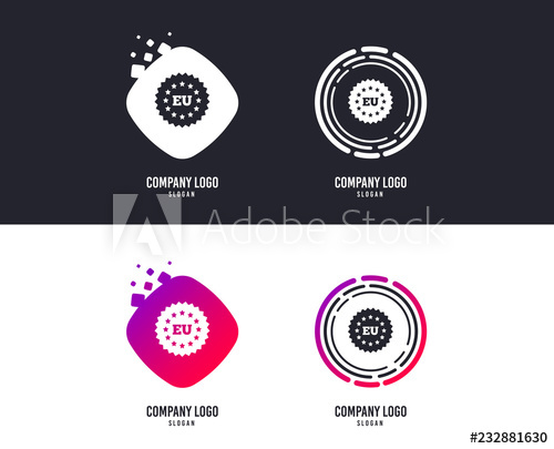 500x405 Logotype Concept European Union Icon Eu Stars Symbol Logo