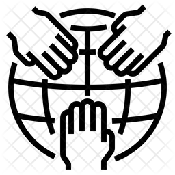 256x256 Union Icon Of Line Style