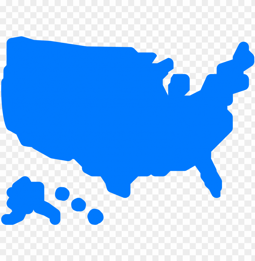 840x859 Png Usa Map Icon Filled