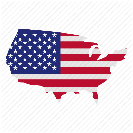 512x512 Flag Of The United States, Map, Map Marker, United States, Usa Icon