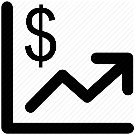 512x512 Commerce, Currency, Currency Value, Finance, Pointing Up, Saving Icon