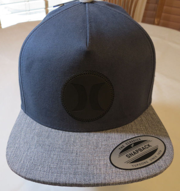 604x640 Hurley Cap Hat Snapback Men's Adult Surf Skate Icon Vapor Wash