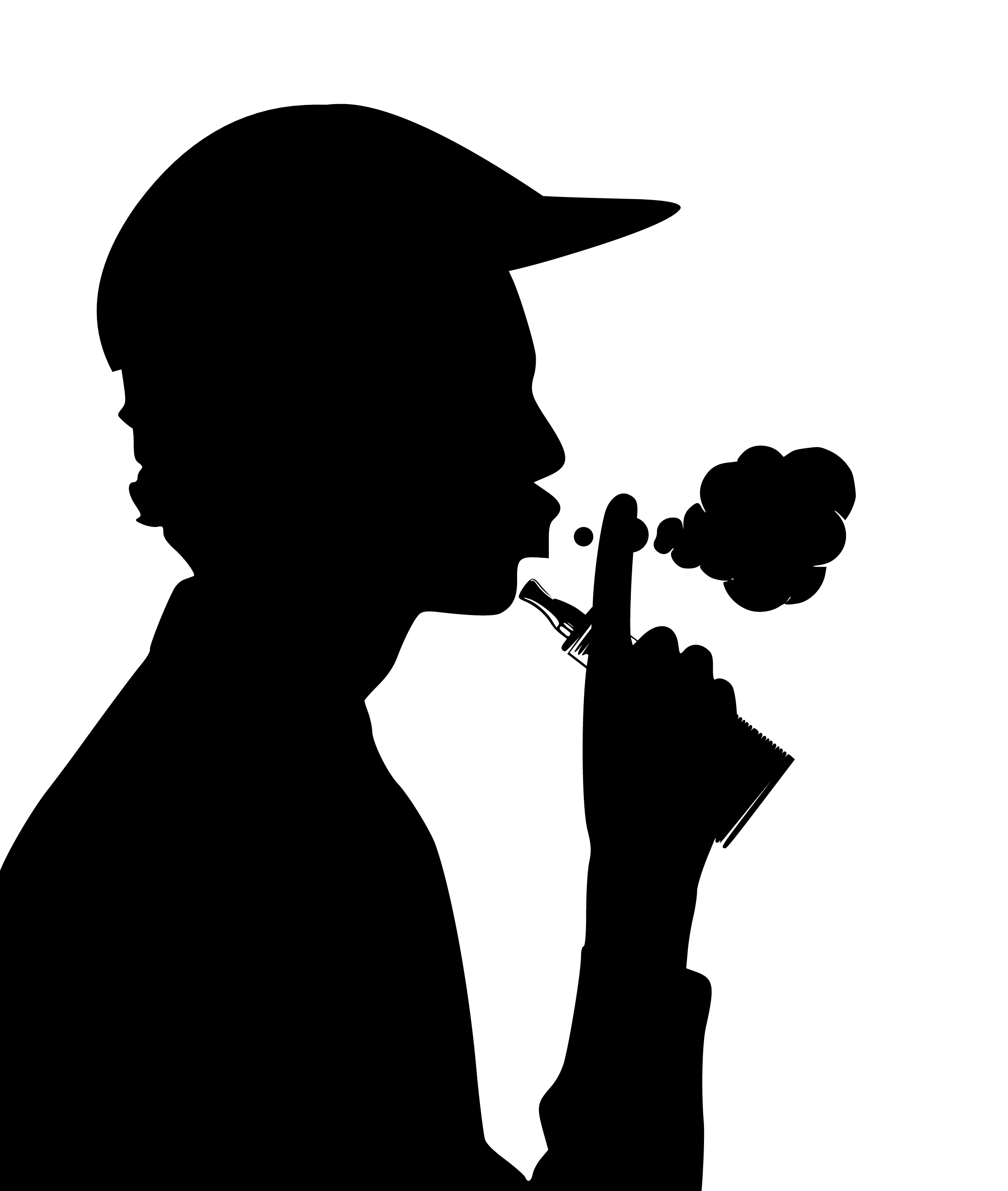 2384x2816 Free Images Vaping, Cigarette, Electronic, Silhouette, Lips, Man