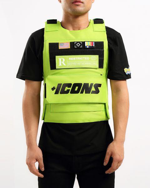 480x600 Lime Green Icon Vest Jeans Usa