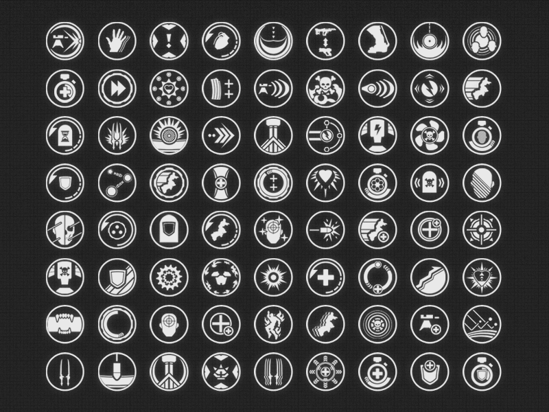 Video Game Perk Icons 800x600 Video Game Perk Icons