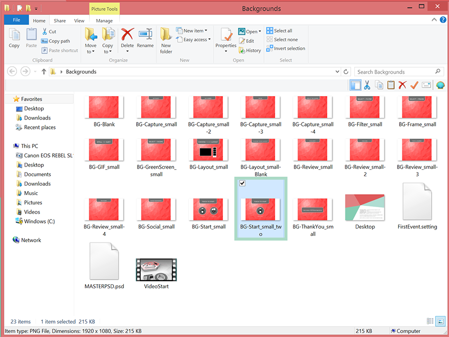 900x677 Social Booth How Do I Remove The Video Icon Photobooth Supply Co