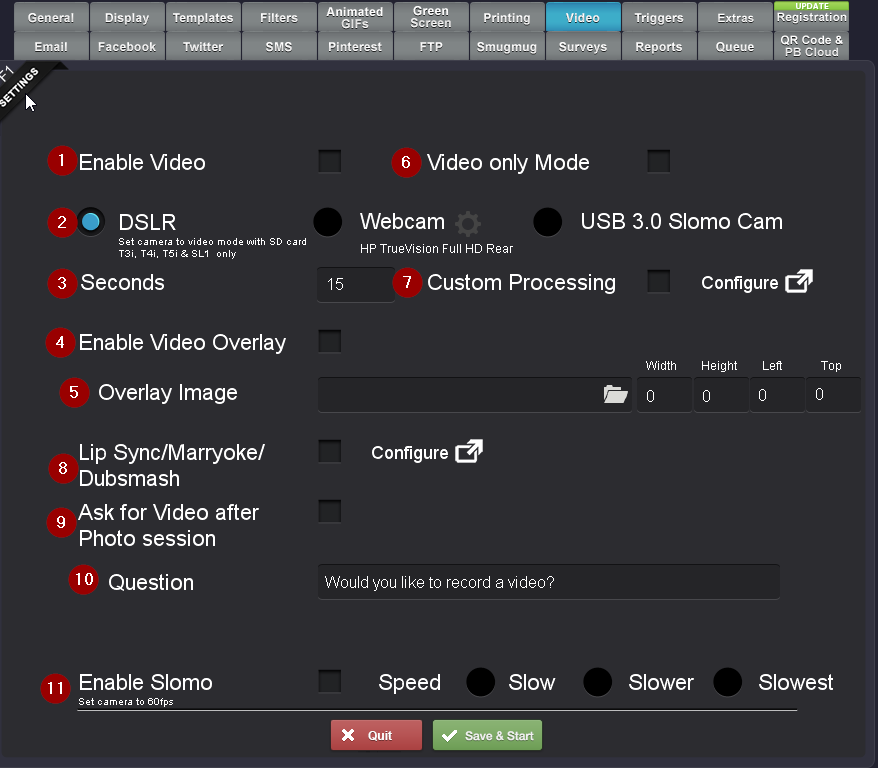 878x768 Social Booth Settings