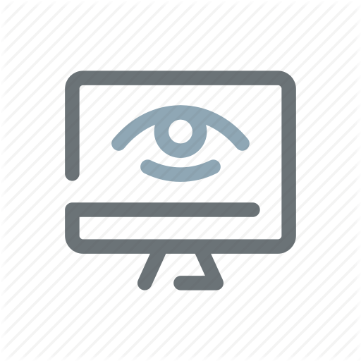 512x512 Hacker, Online, Spyware, Viewer, Visibility, Visits, Web Icon